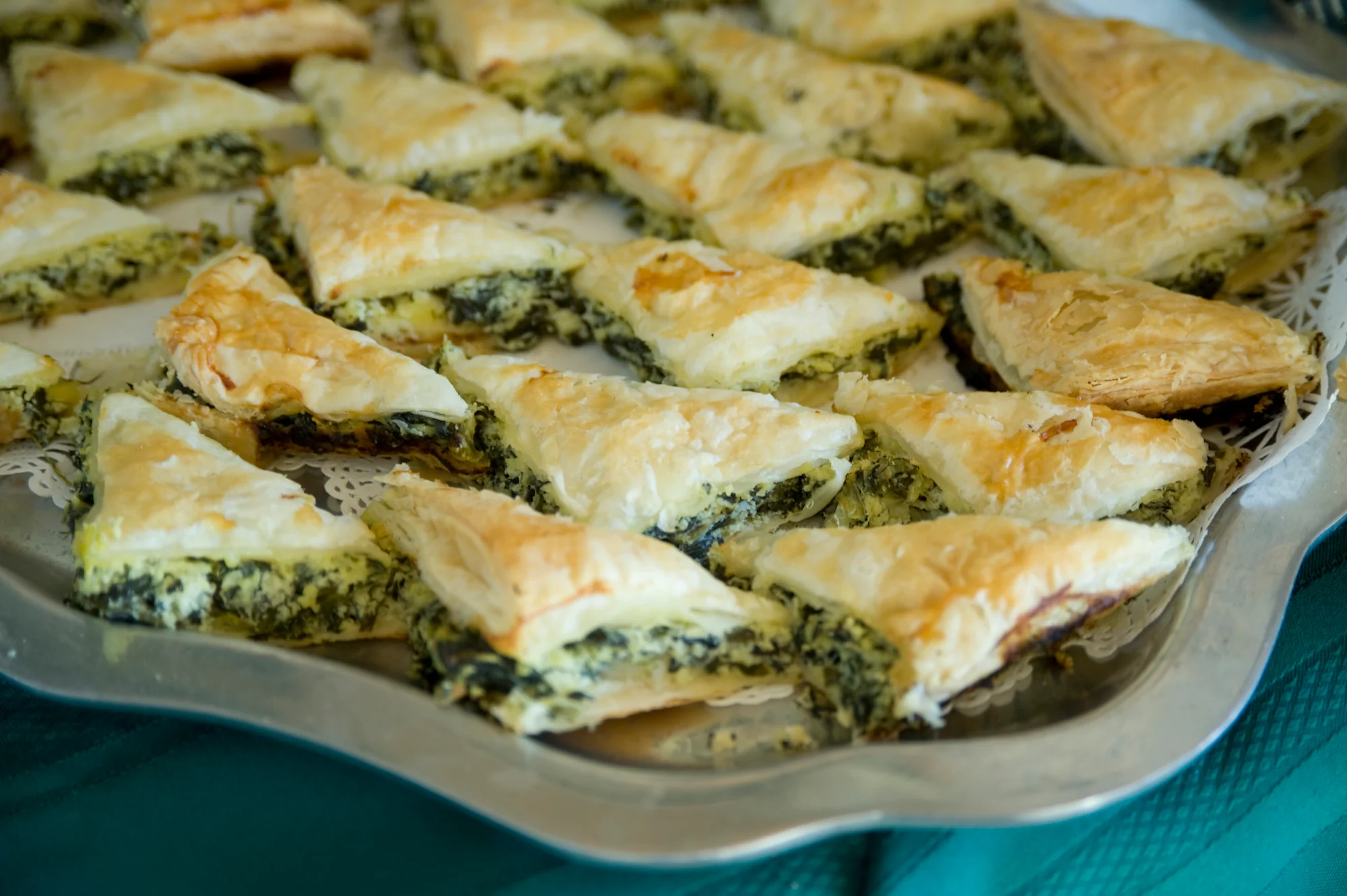Spanakopita - Greek Spinach Pies - Image 2